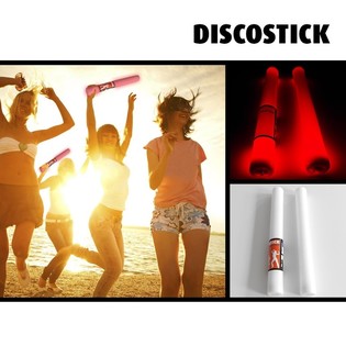 LED FOAM ONLY COLOR - PARTY BAR - RED - 38.5 CM. (19st).