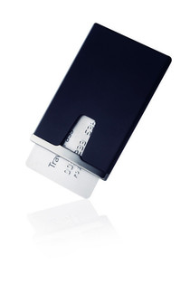 MENU - Titanium Credit Card Holder with Beeper Alarm (1 pc.)