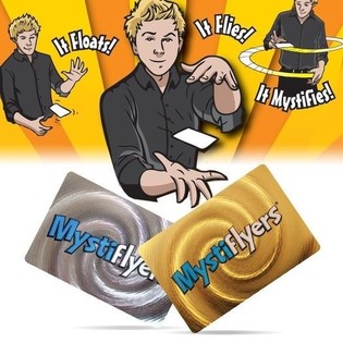 MYSTIFLYERS / FLOATING CARD MAGIC TRICK (10 pcs.)