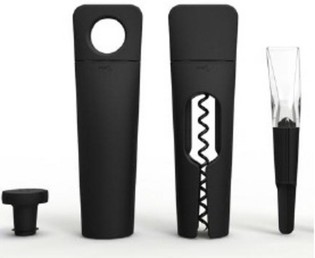 MENU BLADE - Wine set CORKSCREW TWIST + VACUUM PUMP + decanter (1p.)