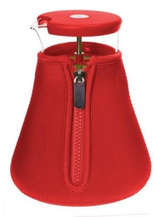QDO - GLASS CARAFE FOR LOOSE TEA WITH JACKET 1 LITRE (1p.)