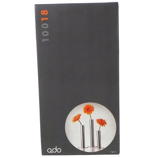 QDO - RVS FOR VASE FLOWER 1, SET OF 3 (1set).