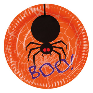 6-PIECE SET DISPOSABLE PLATES - MODEL: SPIN (6 pcs.)