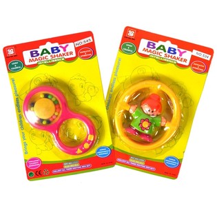 ASSORTED baby rattles ON MAP (12st).