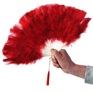 PLUSH HAND FAN (12pcs.)