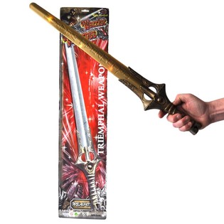 Toy Sword with Light & Sound on Card - 66 cm (4 pcs.)