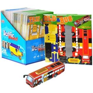 3D CAR PUZZLES IN DISPLAY (64ST).
