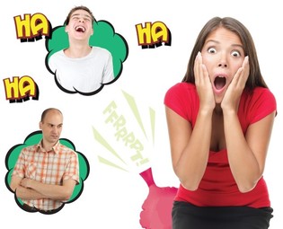 BIG fart cushion 19 CM. (12st.)