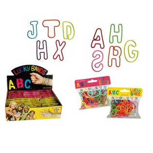 *** *** LUCKY SPOT CHEAP BRACELETS BANDS FOR CHILDREN - MODEL: LETTERS (24st).