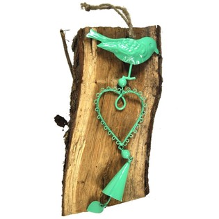 DECORATION CHAIN ​​- MODEL: BIRD ON HEART (6 pcs.)