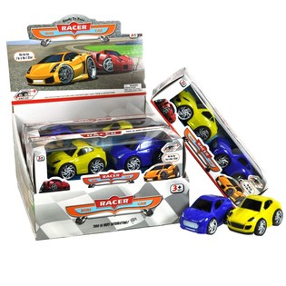 2-PIECE SET FRICTION CAR IN DISPLAY (6 pcs.)