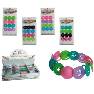 SPOT *** CHEAP *** MAKE YOUR OWN COLORFUL BRACELETS (24st).