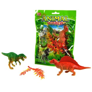 ANIMAL WORLD / DINOSAUR playset (12st).