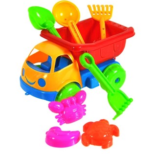 DUMP TRUCK TOY Strandset 17 CM. (10st.)