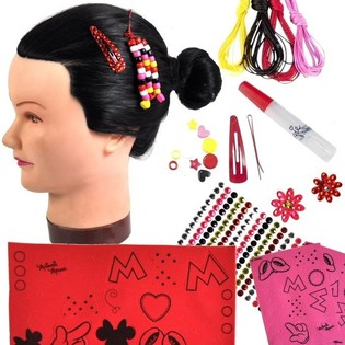 DISNEY MINNIE MOUSE HAIR ACCESSORIES (12st).