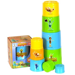 MAYA THE BEE FUNNY TOWER BLOCKS TOWER (6 pcs.)