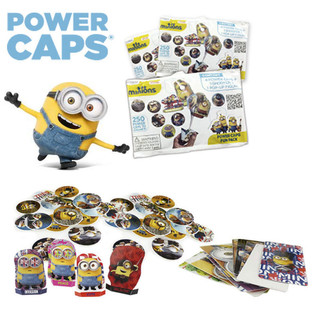 MINIONS POWER CAPS FUN PACK DISCS sources in BLINDBAG (100st.)