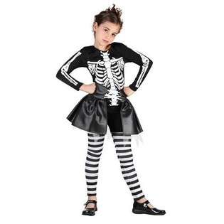Skeleton Costume for Children &ndash; Age 7-9 Years
