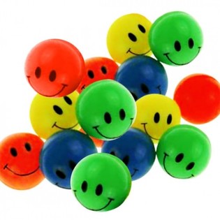 COLORFUL STEERING BALLS 2.7 CM. (144h.)