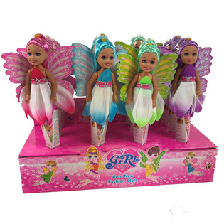 Doll with Wings in Display (12 pcs) - B2B Toys Wholesale