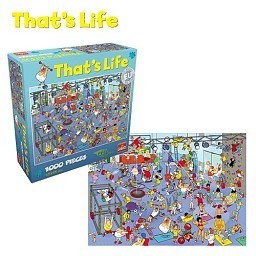 That's Life Puzzle - The Gym, 1000 pieces (1st.)