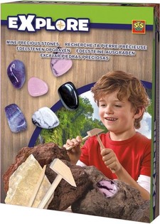 Ses Precious Stones Excavated Pink-Purple (1st.)