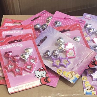 DISNEY 2-SINGLE CHILDREN CROSS SETS (48st.)