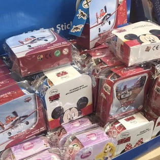 DISNEY MIX STICKERS IN DISPENSER (48th.)