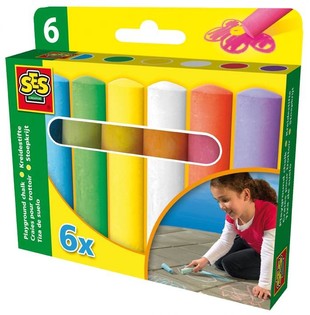 SES Sidewalk Chalk 6-pack (1 pc.)