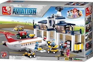 Sluban Airplane Workplace with Traffic Tower M38-B0373 (1st.)