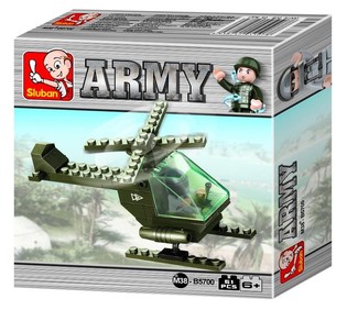 Sluban Combat Helicopter M38-B5700 (1 pc.)