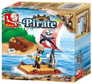 Sluban Pirate Raft M38-B0277 (1 pc.)