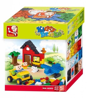 Sluban Base Buildings 415 pieces M38-B0502 (1 box)