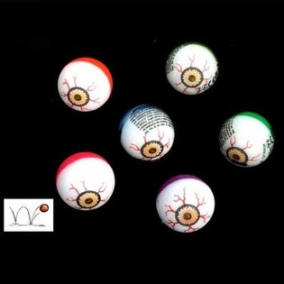 BUTTONS WITH EYES - Ø 3 CM. (48th.)