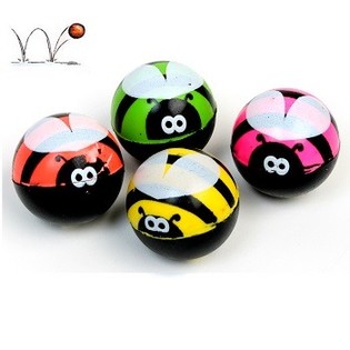 BUTTON BALLS WITH PRINT - Ø 3 CM. (48th.)