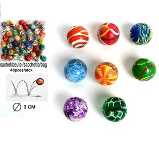 MIX PARTICIPATE BALL STOPS - Ø 3 CM. (48th.)