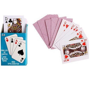 SMALL PLAYING CARDS IN BOX (48st.)
