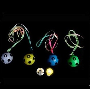 LUMINOUS LED FOOTBALL PENDANT FOR YOUR NEK (48pcs)