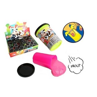 PUTTY STINK SLIM NEON COLORS IN DISPLAY, 70Gram (24 pcs)