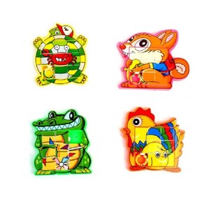 MIX GRABBELTON ANIMALS SLIDING PUSHES (48st.)