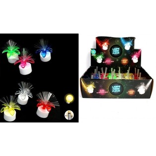 LUMINOUS LED FLOWERS IN DISPLAY (24 pcs)