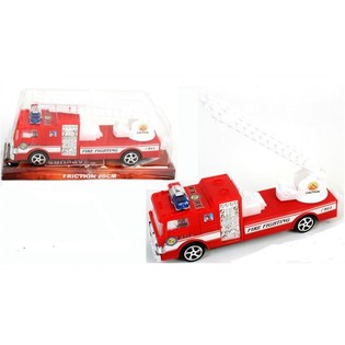 FRICTION FIREMAN CARS ON BLISTER (6pcs)