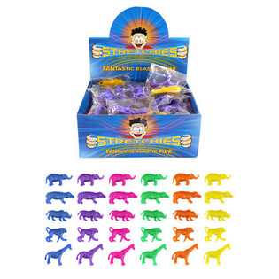 Stretchable Jungle Animals - 84 Pcs