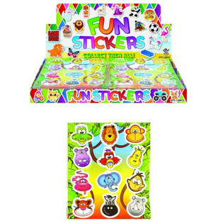 FUN STICKERS – MODEL: JUNGLE ANIMALS (120 pcs)