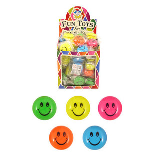 Smiley Yo-Yo in Display (72 pcs.)