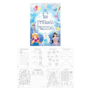 ICE PRINCES PUZZLE BOOK (48st.)
