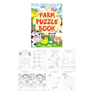 FARM PUZZLE BOOK (48st.)