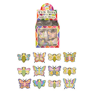 PULL BACK BUTTERFLIES IN DISPLAY (24st.)