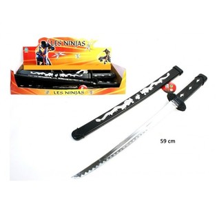Large Ninja Sword in Display (12 pcs)