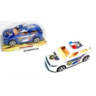 LARGE POLICE CARS ON BLISTER (6pcs)